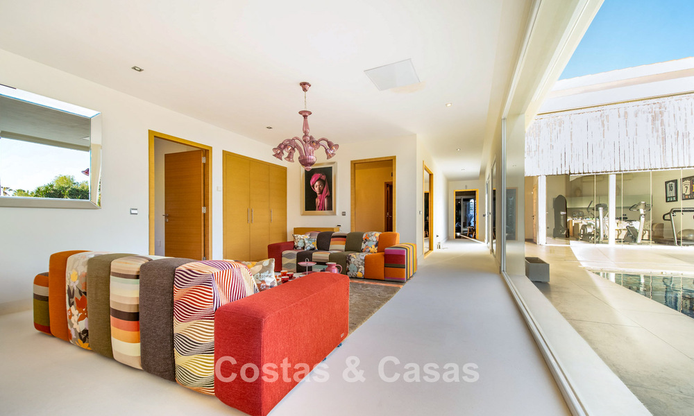 Luxe gerenoveerde villa op een steenworp van de golfbaan te koop in Guadalmina Alta, Marbella 795894