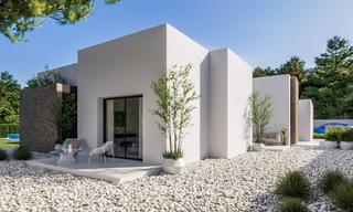 Exclusieve, moderne, gelijkvloerse villa met verwarmd zwembad te koop op de New Golden Mile, Marbella - Estepona 796031 