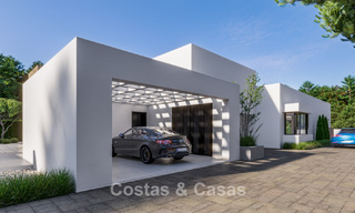 Exclusieve, moderne, gelijkvloerse villa met verwarmd zwembad te koop op de New Golden Mile, Marbella - Estepona 796034 