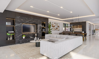 Exclusieve, moderne, gelijkvloerse villa met verwarmd zwembad te koop op de New Golden Mile, Marbella - Estepona 796035 