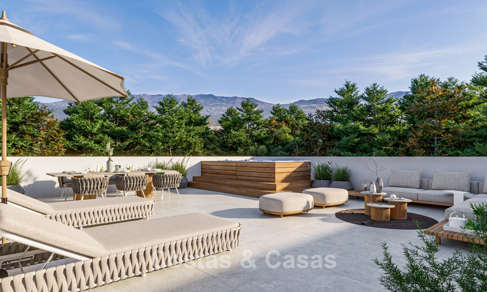 Exclusieve, moderne, gelijkvloerse villa met verwarmd zwembad te koop op de New Golden Mile, Marbella - Estepona 796037