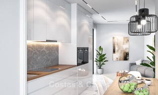 Gloednieuwe, moderne luxevilla met zeezicht te koop aan de strandzijde ten oosten van Marbella centrum 796223 