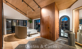 Exclusieve, architecturale villa met panoramisch golf- en zeezicht te koop in Nueva Andalucia, Marbella 796345 