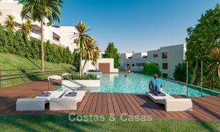 Eigentijdse, luxe appartementen met zeezicht in een nieuw complex te koop tussen Marbella en Sotogrande, Costa del Sol 796326 