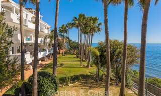 Exclusief eerstelijnstrand appartement met panoramisch zeezicht te koop in Estepona centrum 795959 