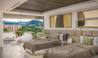 Innovatieve nieuwbouwappartementen met avant-gardist architectuur te koop in het centrum van Estepona 795915 