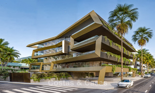 Innovatieve nieuwbouwappartementen met avant-gardist architectuur te koop in het centrum van Estepona 795920 