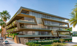 Innovatieve nieuwbouwappartementen met avant-gardist architectuur te koop in het centrum van Estepona 795921 