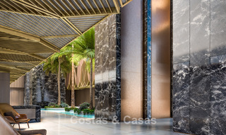 Innovatieve nieuwbouwappartementen met avant-gardist architectuur te koop in het centrum van Estepona 795922 