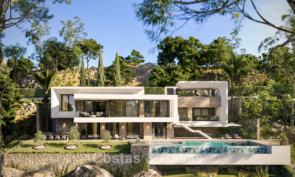Exclusieve nieuwbouwvilla te koop in een golfresort in La Cala de Mijas, Costa del Sol 796328