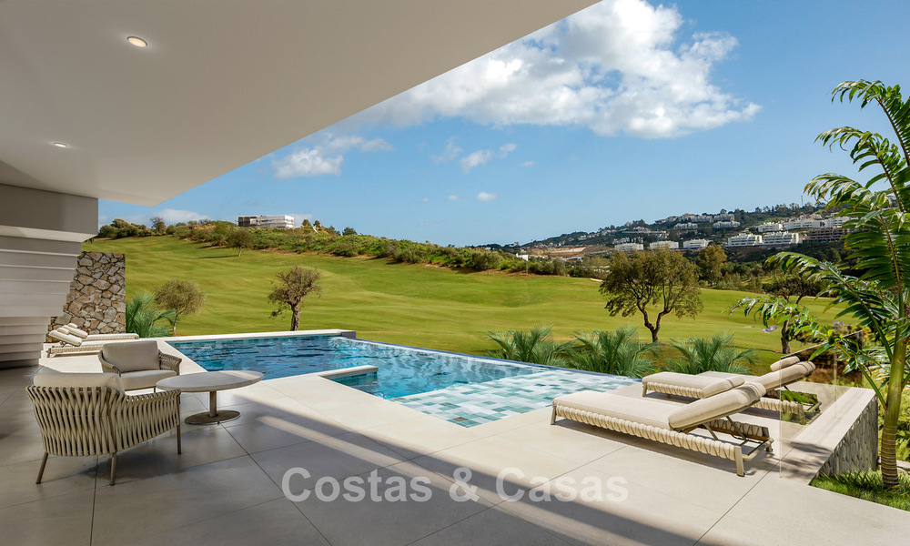 Exclusieve nieuwbouwvilla te koop in een golfresort in La Cala de Mijas, Costa del Sol 796329