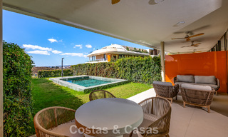 Kwalitatief gelijkvloers appartement met privétuin en zwembad te koop in Fuengirola, Costa del Sol 796587 