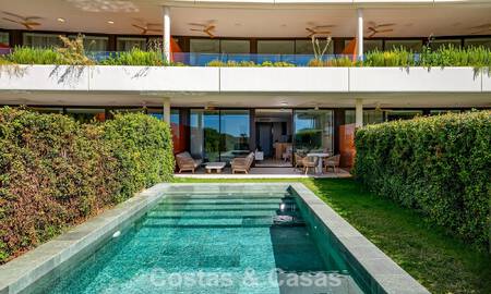 Kwalitatief gelijkvloers appartement met privétuin en zwembad te koop in Fuengirola, Costa del Sol 796592