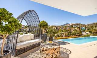 Geavanceerde luxevilla te koop eerstelijnsgolf in Nueva Andalucia’s vallei, Marbella 796722 