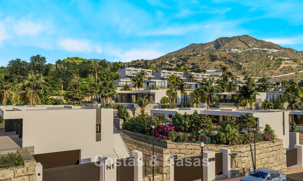 Nieuwe project met bioklimatische luxewoningen te koop in de heuvels van Mijas, Costa del Sol 796953