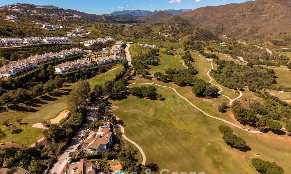 Mediterrane frontline golfvilla met panoramisch uitzicht te koop in La Cala golf resort, Mijas Costa 796445