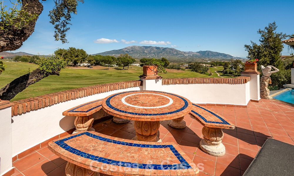 Mediterrane frontline golfvilla met panoramisch uitzicht te koop in La Cala golf resort, Mijas Costa 796458