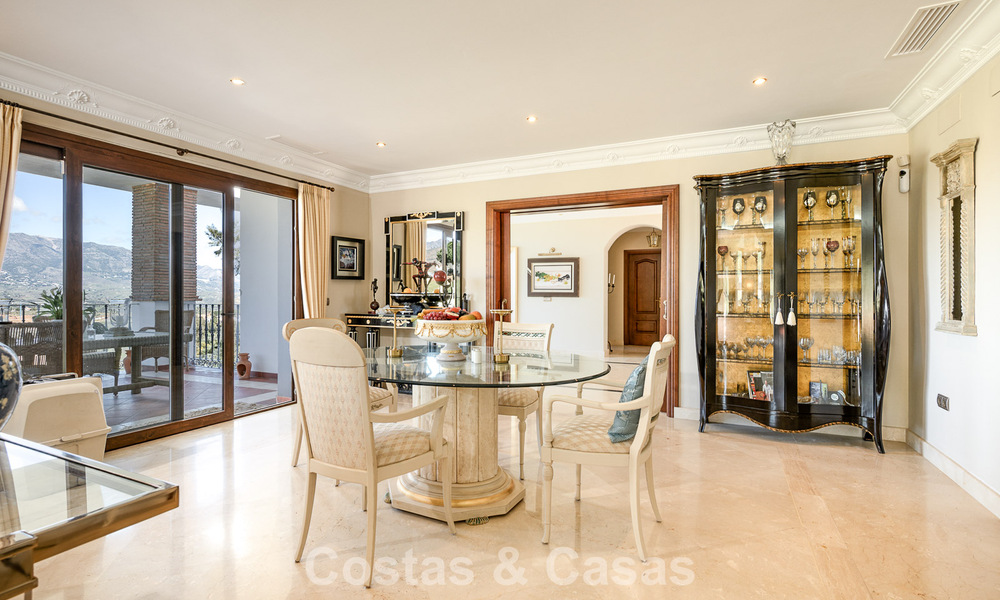 Mediterrane frontline golfvilla met panoramisch uitzicht te koop in La Cala golf resort, Mijas Costa 796473