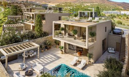 Moderne nieuwbouwvilla’s te koop direct aan de golfbaan vlak bij Estepona centrum 796961