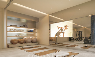 Lancering! Avant-gardische luxe appartementen te koop met zeezicht op een steenworp van het strand en de boulevard in Estepona 797182 