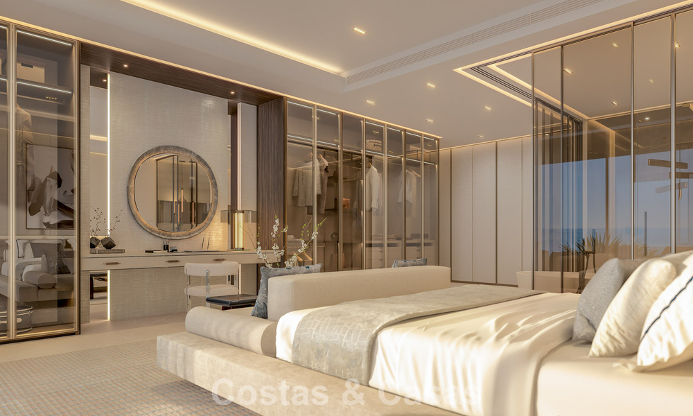 Lancering! Avant-gardische luxe appartementen te koop met zeezicht op een steenworp van het strand en de boulevard in Estepona 797197