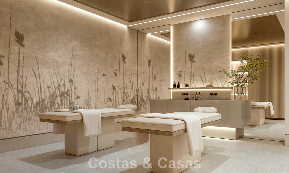 Lancering! Avant-gardische luxe appartementen te koop met zeezicht op een steenworp van het strand en de boulevard in Estepona 797202