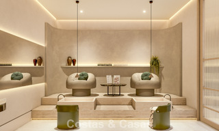 Lancering! Avant-gardische luxe appartementen te koop met zeezicht op een steenworp van het strand en de boulevard in Estepona 797203 