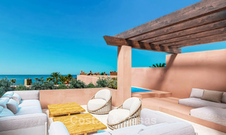 Luxueus duplex penthouse te koop in een vijfsterren strandcomplex op de New Golden Mile tussen Marbella en Estepona 797280 