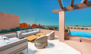 Luxueus duplex penthouse te koop in een vijfsterren strandcomplex op de New Golden Mile tussen Marbella en Estepona 797286 