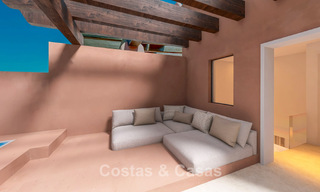 Luxueus duplex penthouse te koop in een vijfsterren strandcomplex op de New Golden Mile tussen Marbella en Estepona 797287 