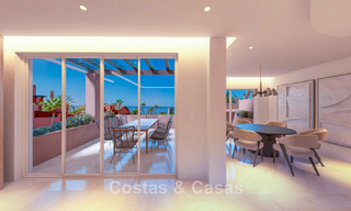 Luxueus duplex penthouse te koop in een vijfsterren strandcomplex op de New Golden Mile tussen Marbella en Estepona 797290 