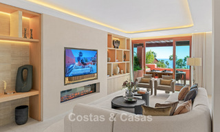 Luxueus duplex penthouse te koop in een vijfsterren strandcomplex op de New Golden Mile tussen Marbella en Estepona 797752 