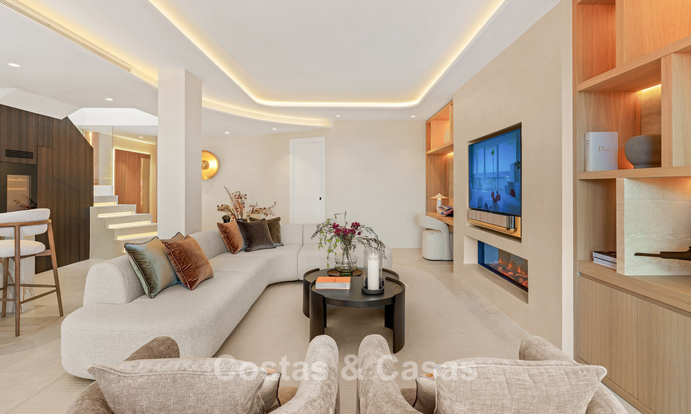 Luxueus duplex penthouse te koop in een vijfsterren strandcomplex op de New Golden Mile tussen Marbella en Estepona 797764