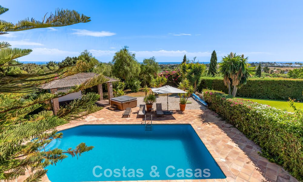 Exclusieve villa met mediterrane bouwstijl te koop op een riant perceel in Marbella - Benahavis 797064