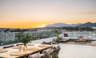 Modern penthouse met ‘wraparound’ terras en 360° uitzicht te koop in Nueva Andalucia, Marbella 798107 