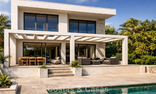 Fantastische frontline golfvilla met fenomenaal uitzicht te koop in La Cala Golf Resort in Mijas, Costa del Sol 798137 