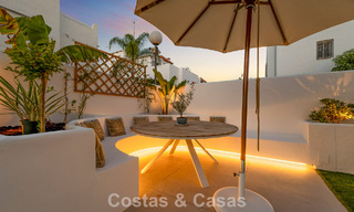 Gerenoveerd schakelwoning te koop aan de Golden Mile op loopafstand van het strand en Puente Romano, Marbella 797309 