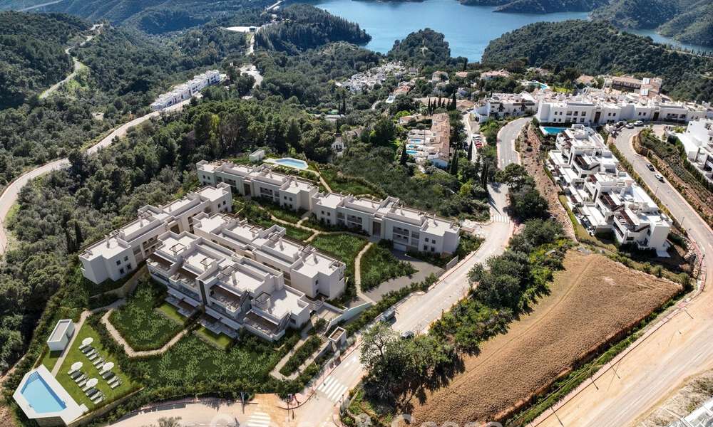 Moderne nieuwbouwappartementen met spectaculair uitzicht te koop vlakbij Marbella aan de Costa del Sol 797133
