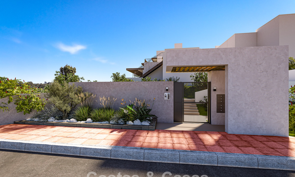 Moderne nieuwbouwappartementen met spectaculair uitzicht te koop vlakbij Marbella aan de Costa del Sol 797144