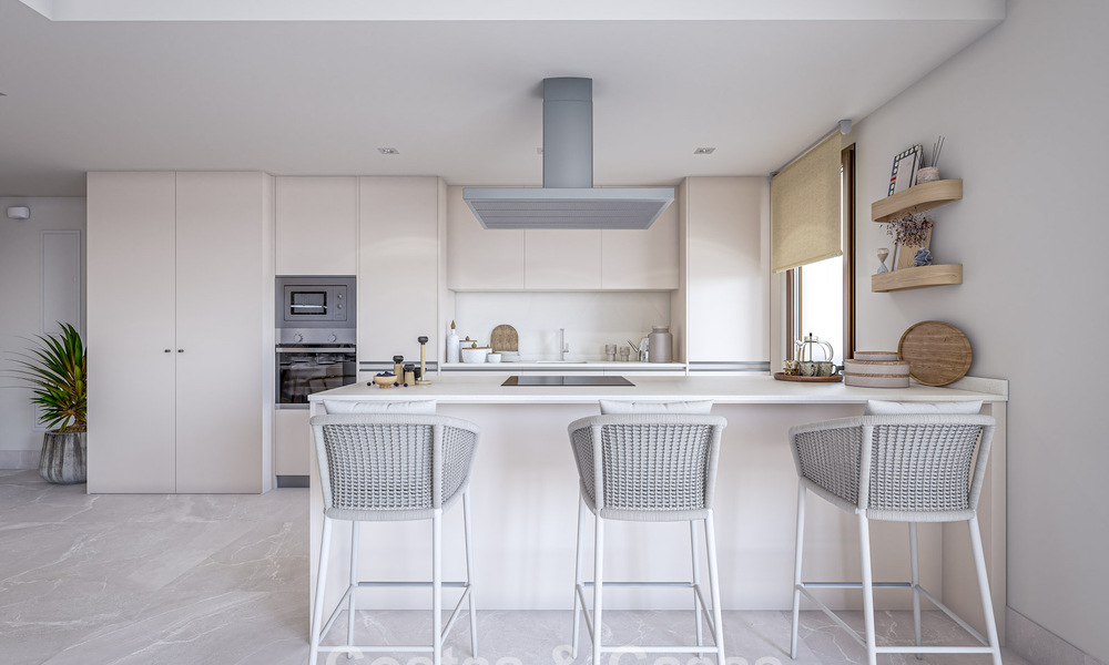 Moderne nieuwbouwappartementen met spectaculair uitzicht te koop vlakbij Marbella aan de Costa del Sol 797146