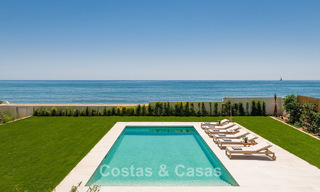 Exclusieve, moderne strandvilla te koop met directe toegang tot het strand in Mijas, Costa del Sol 797404 