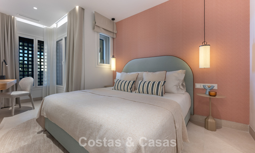 Eersteklas appartement te koop met zeezicht in een strandcomplex op de New Golden Mile tussen Marbella en Estepona 797445