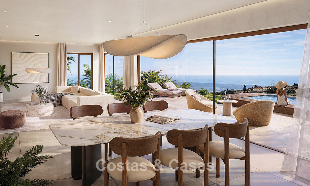 Lancering! Innovatieve schakelvilla’s te koop met privézwembad in een begeerde urbanisatie in Fuengirola, Costa del Sol 797356