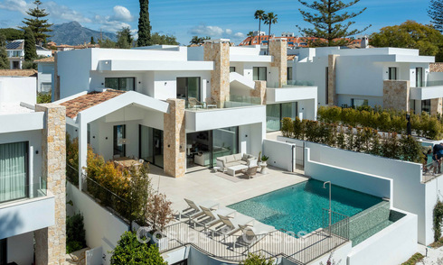 Gloednieuwe, moderne luxevilla met privézwembad te koop in San Pedro, Marbella 797493