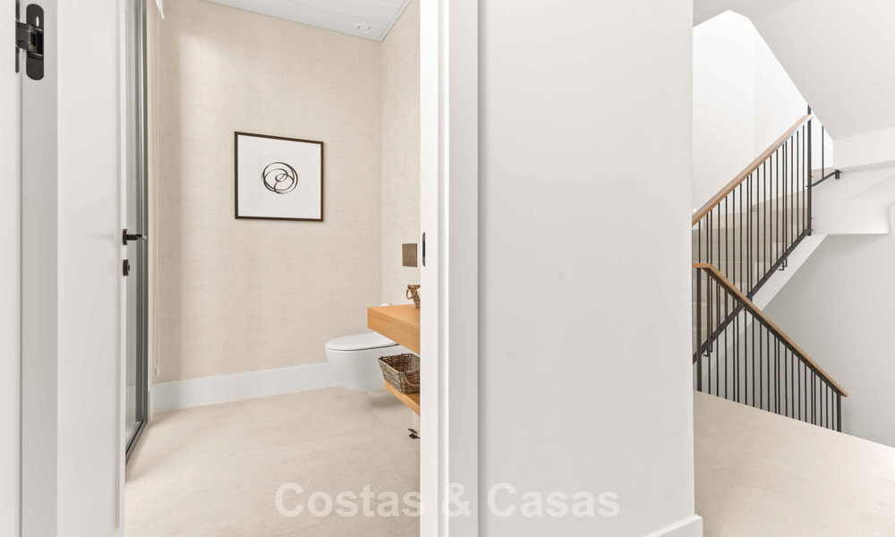 Gloednieuwe, moderne luxevilla met privézwembad te koop in San Pedro, Marbella 797504
