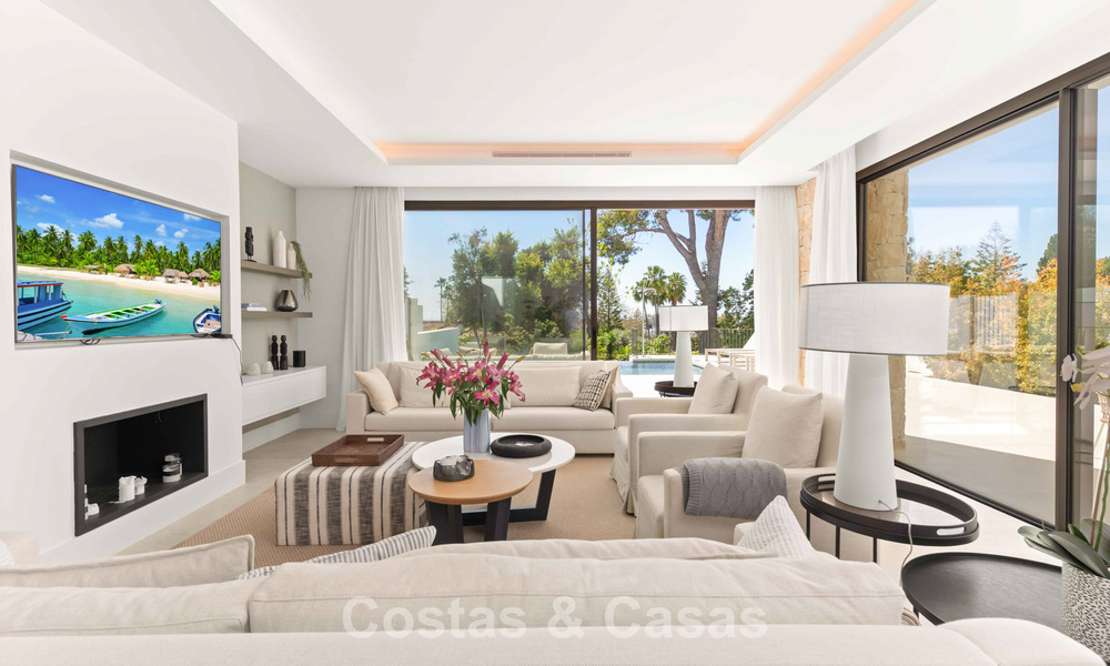 Gloednieuwe, moderne luxevilla met privézwembad te koop in San Pedro, Marbella 797512
