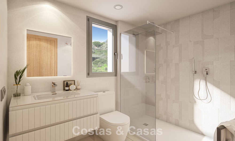 Hedendaagse luxe nieuwbouwappartementen met betoverend zeezicht te koop in Manilva, Costa del Sol 797565