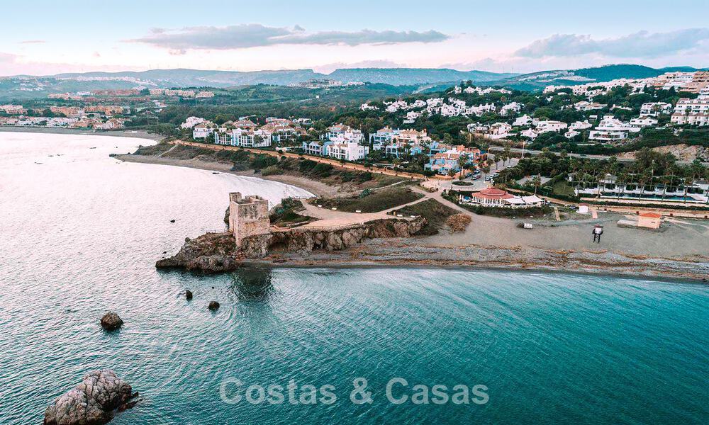 Hedendaagse luxe nieuwbouwappartementen met betoverend zeezicht te koop in Manilva, Costa del Sol 797577