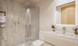 Hedendaagse luxe nieuwbouwappartementen met betoverend zeezicht te koop in Manilva, Costa del Sol 797586 
