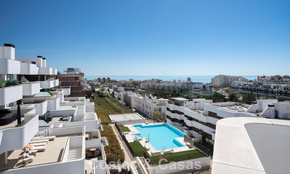 Modern luxepenthouse met royaal dakterras te koop vlakbij Estepona centrum 797644